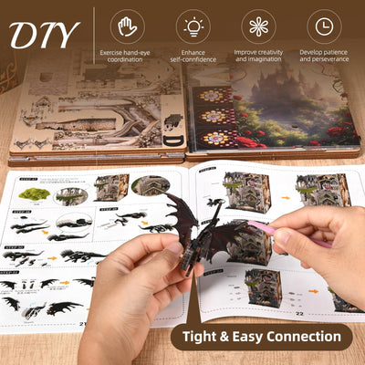 Sleeping Beauty DIY Book Nook