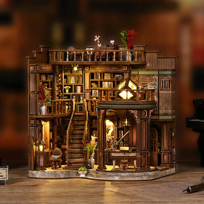 Dreamy Book Hall DIY Miniature House