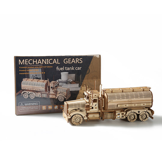 Tanker Truck 3D Wooden Puzzle