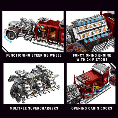 Thor 24 Power Truck Building Bricks