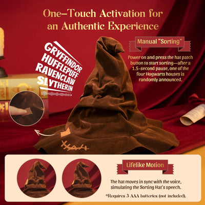 Talking Sorting Hat 1632 3D Wooden Puzzle