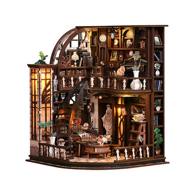 Bacchus Bookstore DIY Miniature House