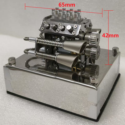 Mechanical Beetle V8 3D Metal Model