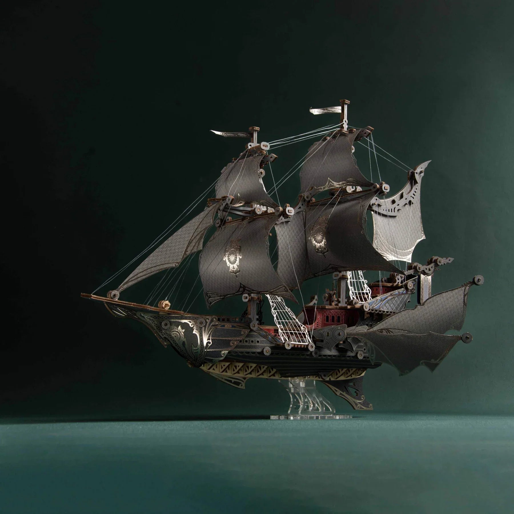 Fantasy Elf Ship DIY 3D Wooden Puzzle