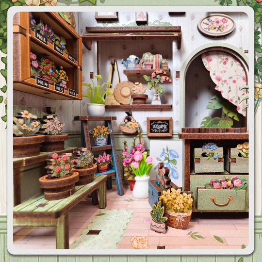 Champs-Élysées Florist Book Nook