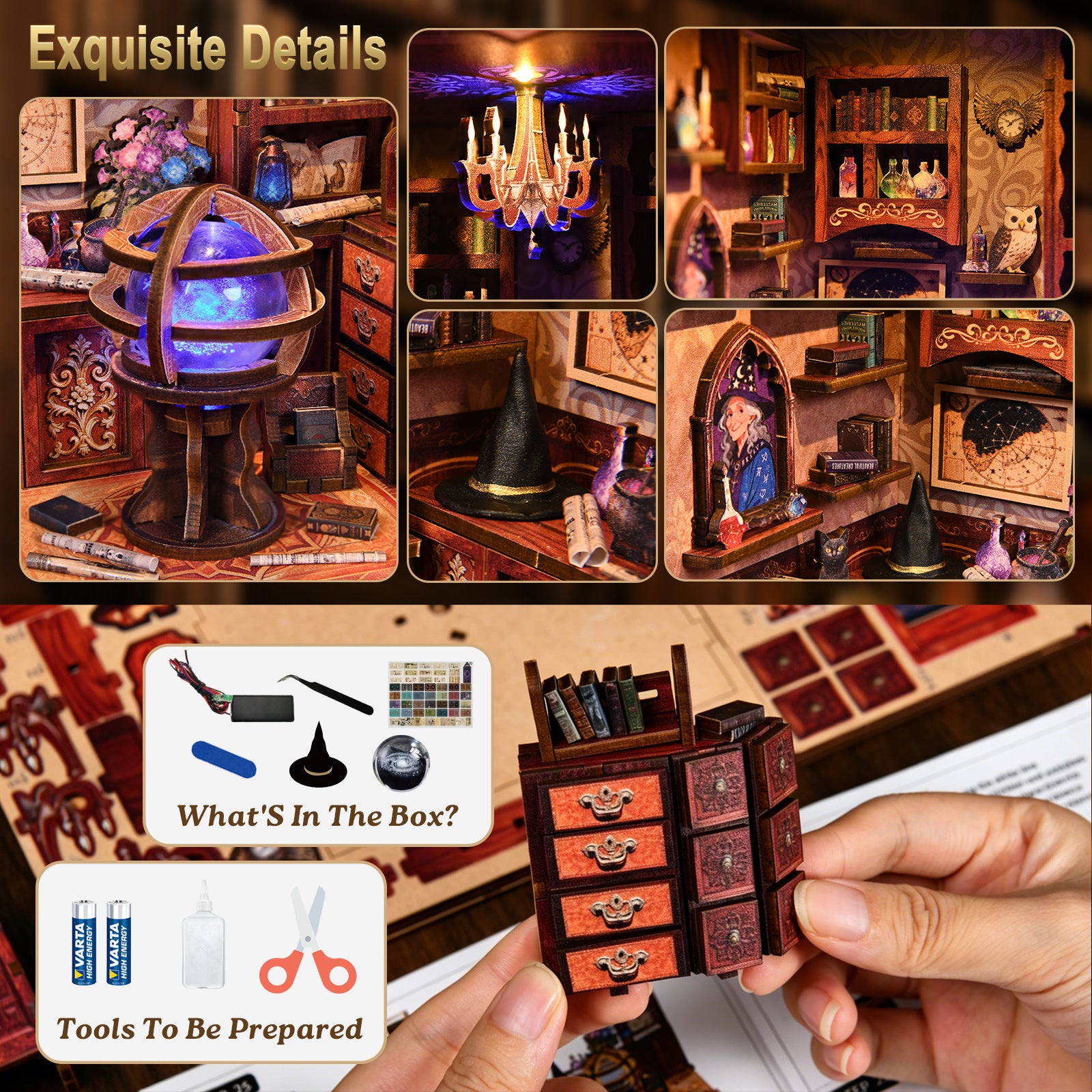 Arcanum Bookstore DIY Book Nook