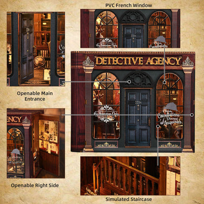 Mystery detective agency Miniature House