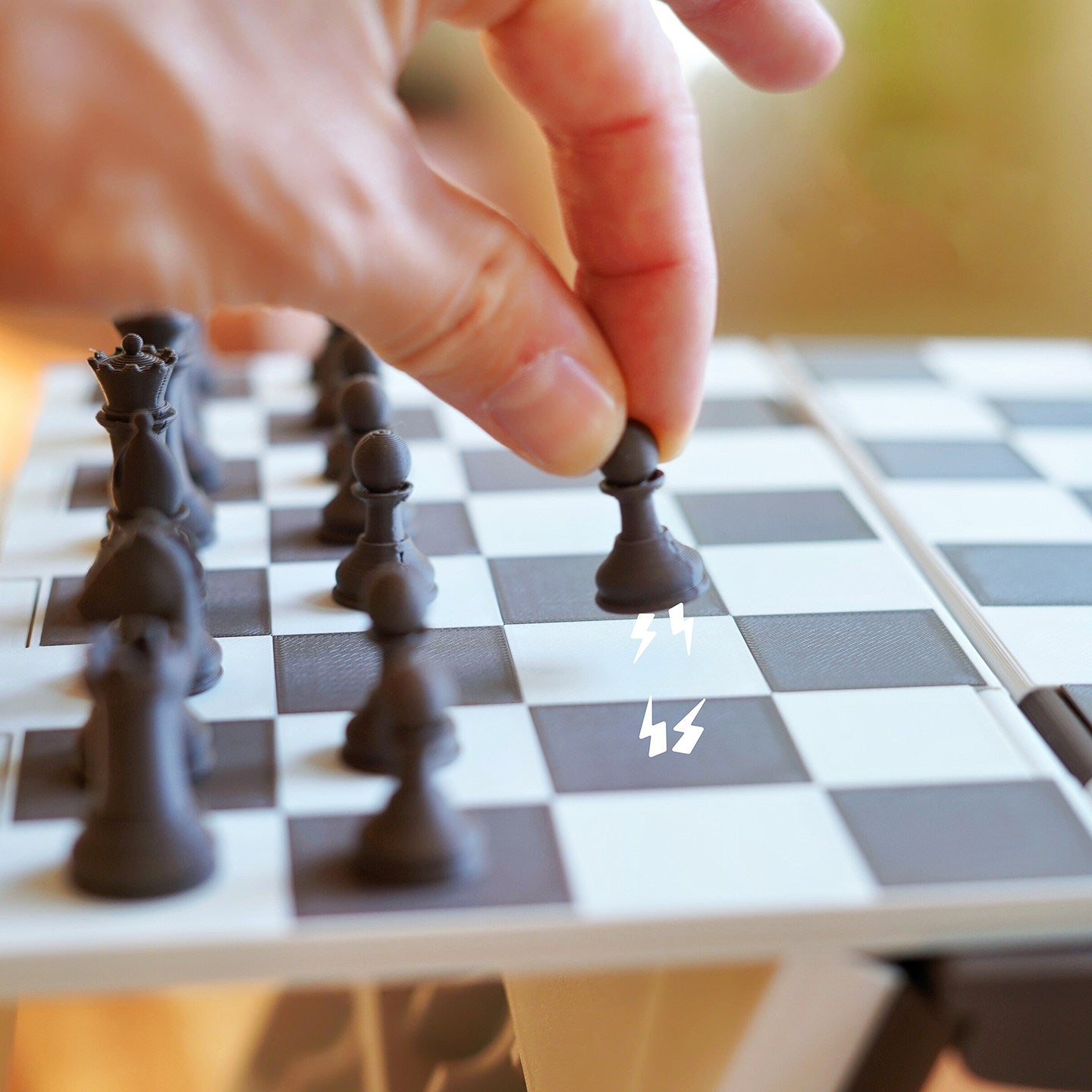 Book-Style Chess Set 3D Printed Model