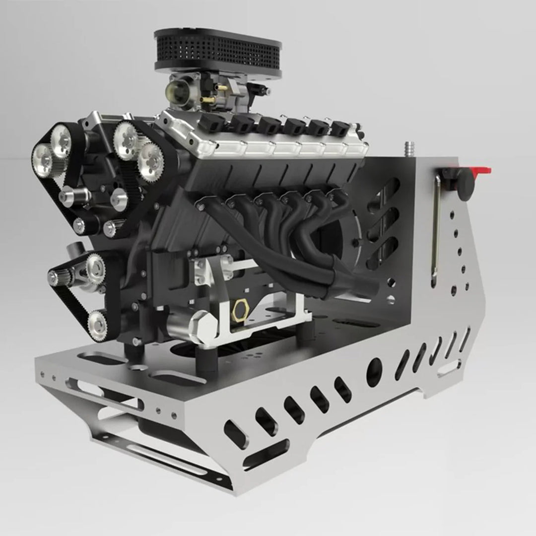 V12 Engine GS-V12 72CC DOHC 4-Stroke 12-Cylinder 48-Valve Water-Cooled Electric Start Gasoline Engine Model - V12 Engine Model That Works