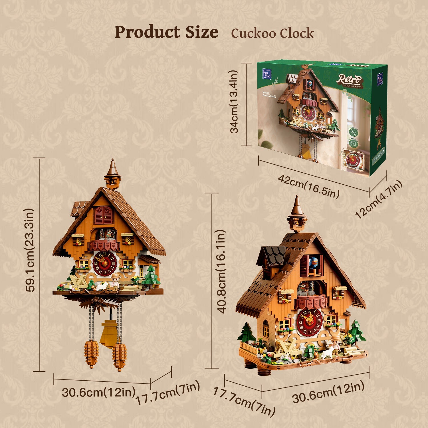 Cuckoo Clock Building Bricks