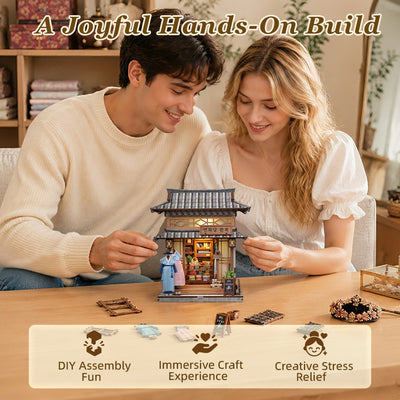 Lotus Hall Hanbok Studio DIY Miniature House