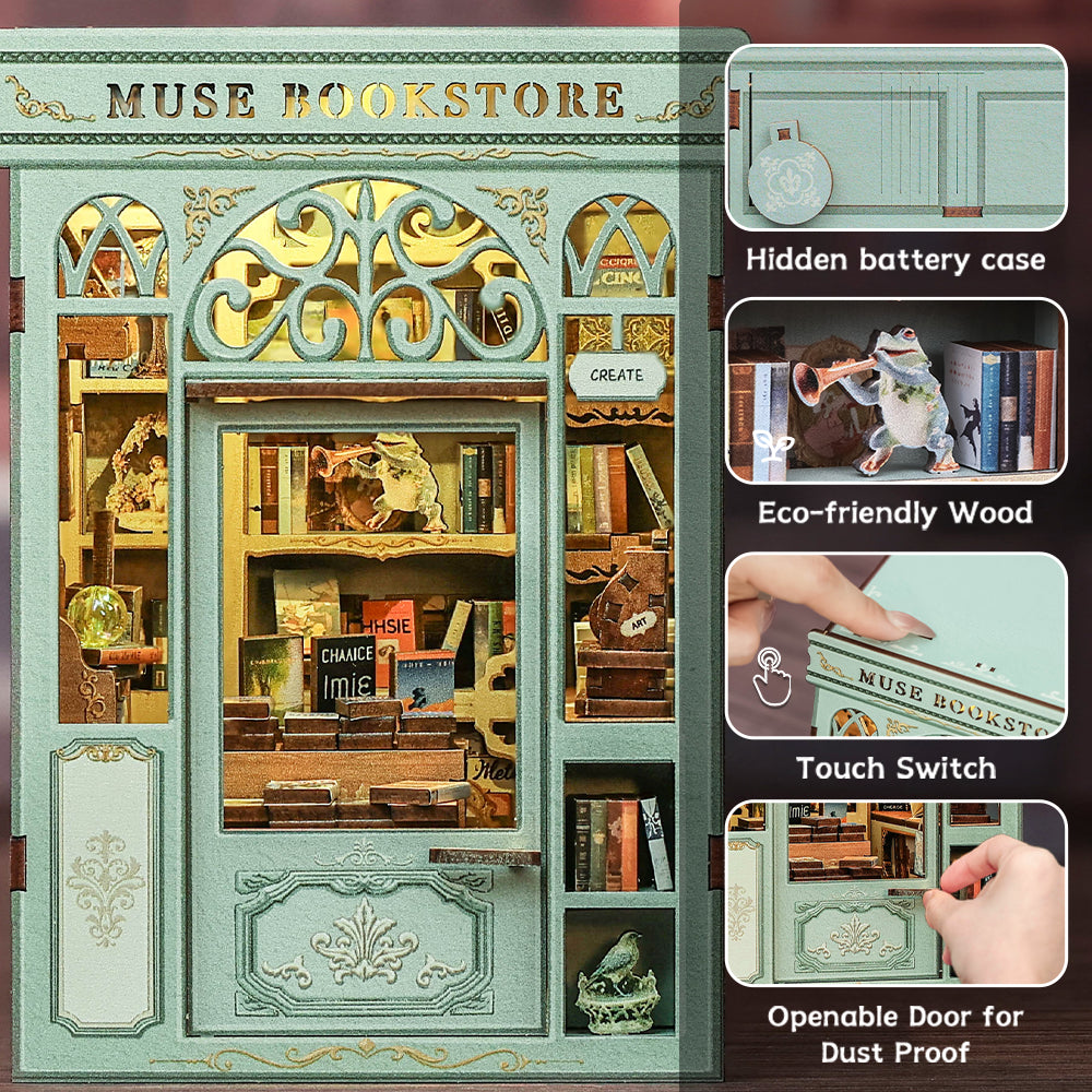 Muse Bookstore DIY Book Nook