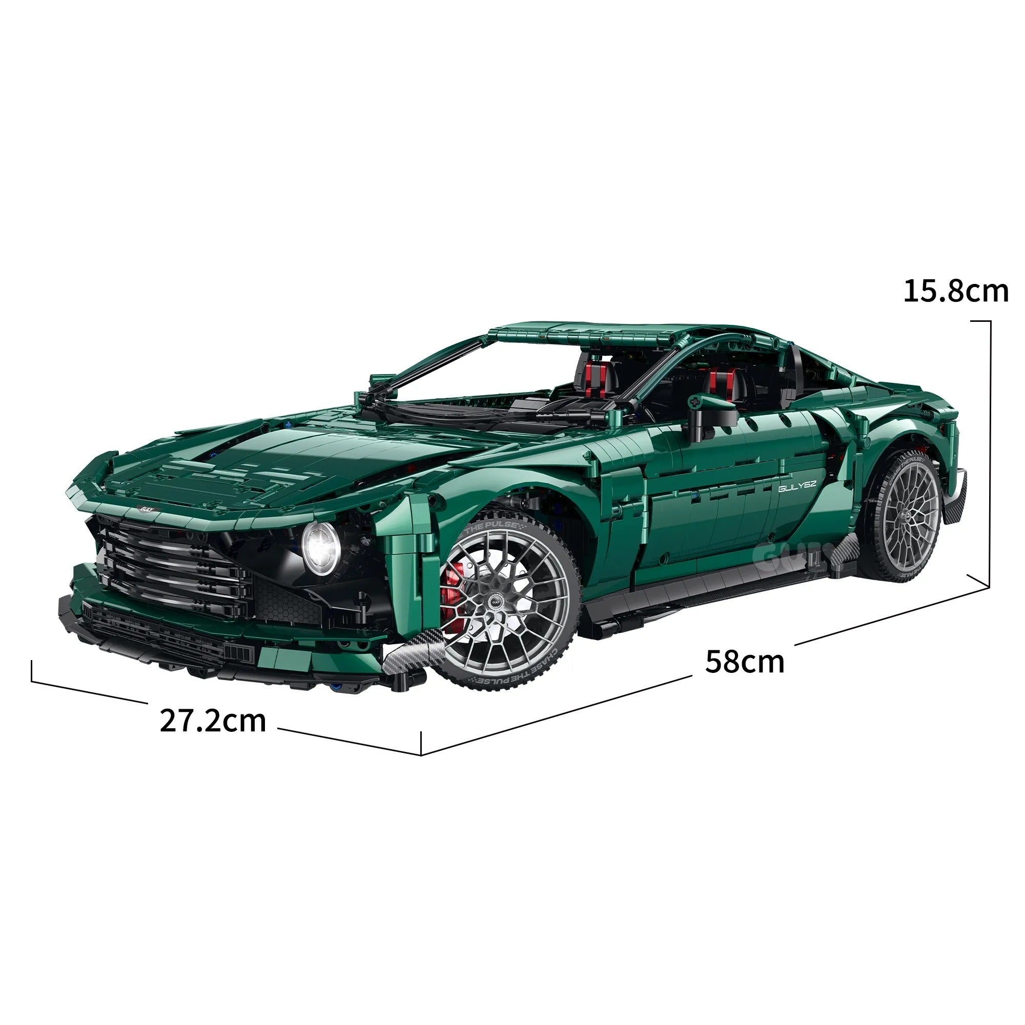 British Valour Supercar Building Bricks