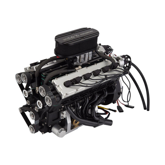 V12 Engine GS-V12 72CC DOHC 4-Stroke 12-Cylinder 48-Valve Water-Cooled Electric Start Gasoline Engine Model - V12 Engine Model That Works