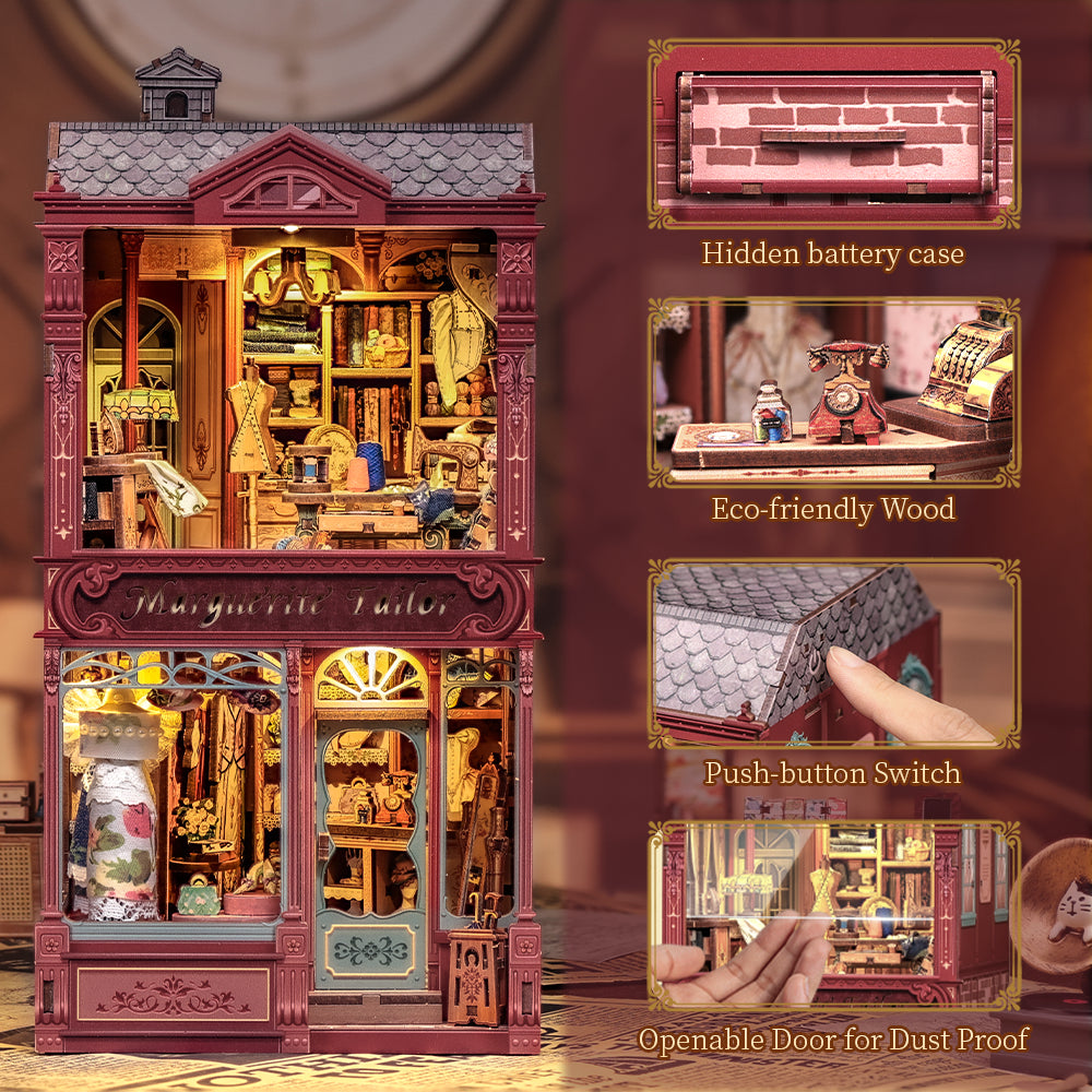 Marguerite Tailor DIY Book Nook