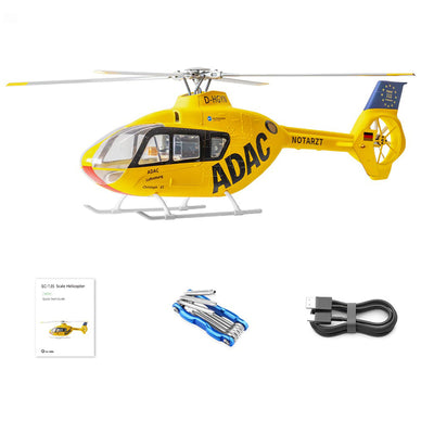 EC135 470 Class RC Helicopter ADAC 6CH 2.4G with ACE Flight Controller & GPS