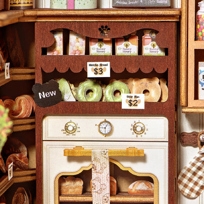 Fluffy Bakery DIY Book Nook
