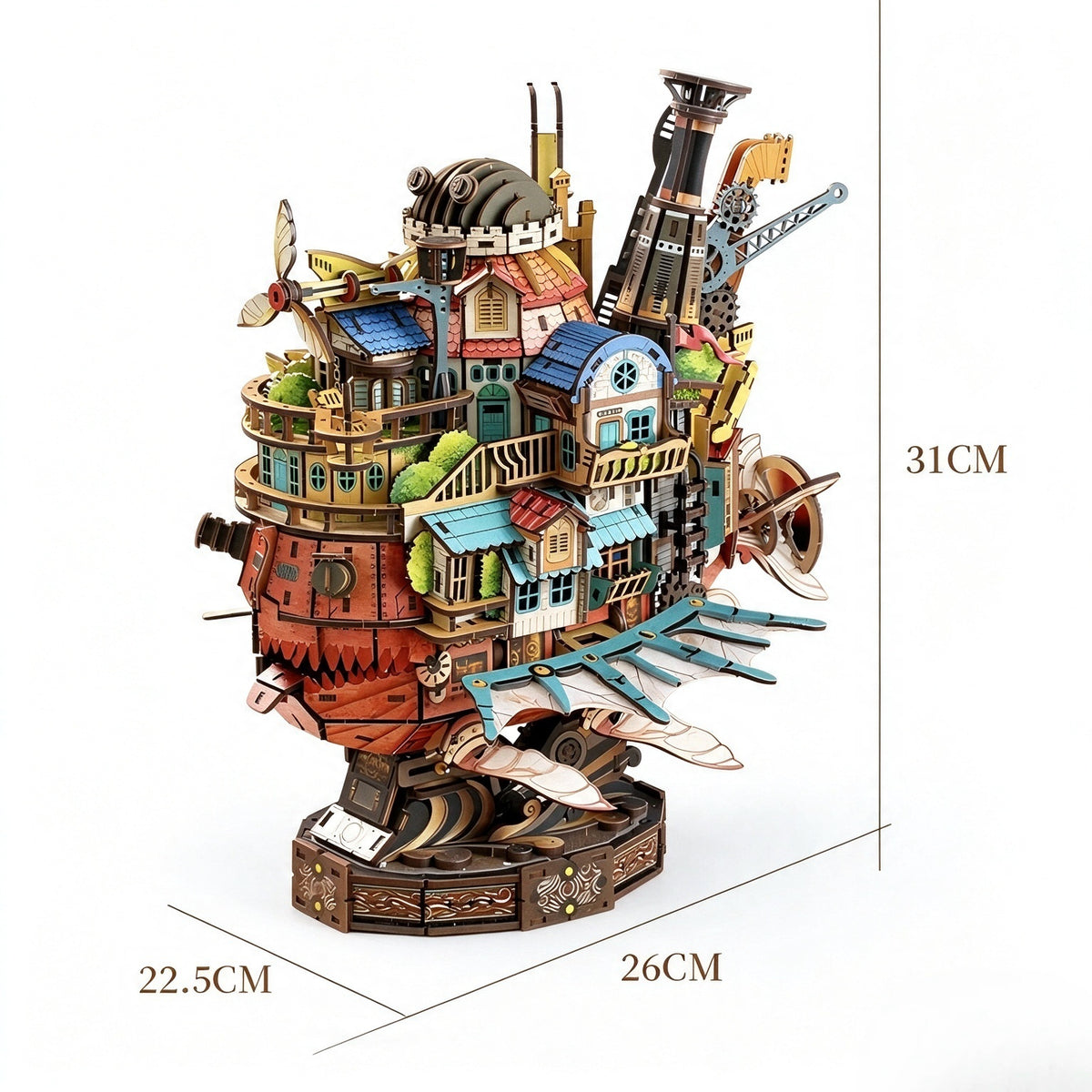 Traveling Castle 3D Wooden Puzzle
