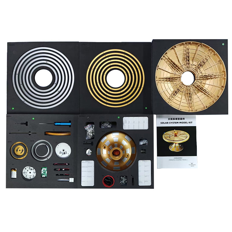 Solar System Orrery 3D Metal Puzzle