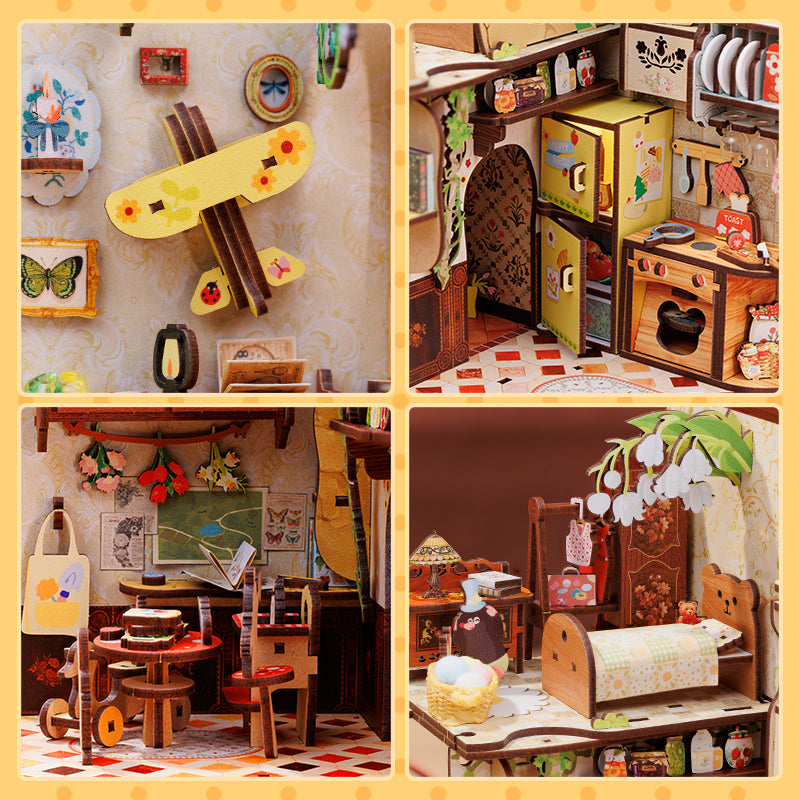 Mole's Apartment DIY Book Nook