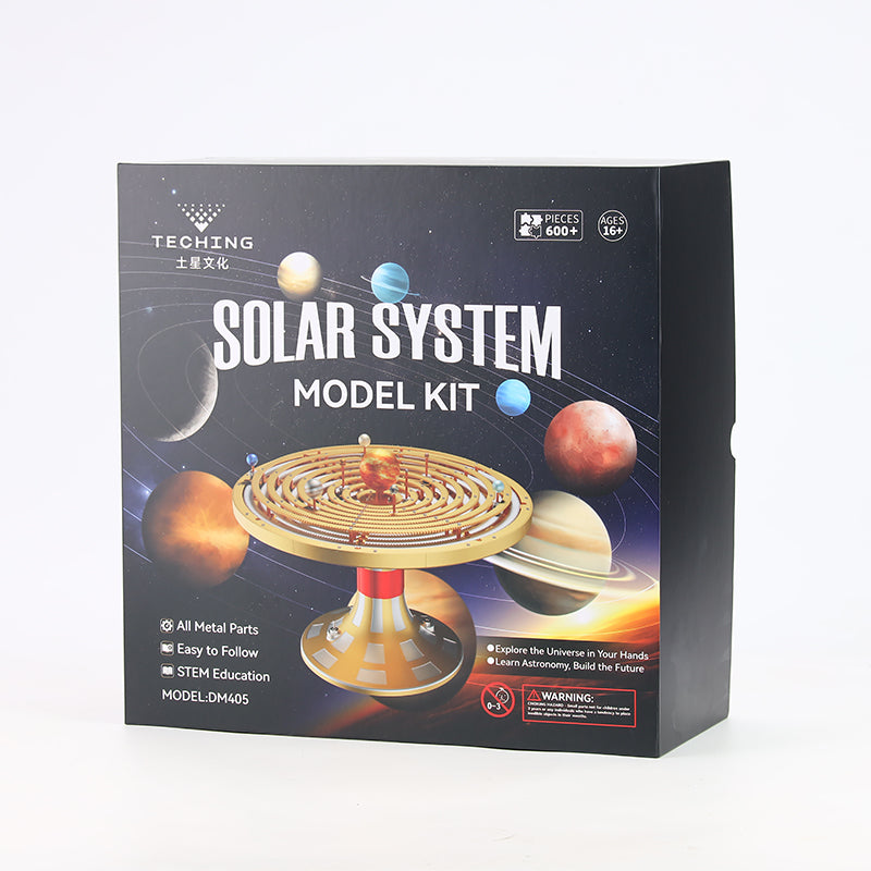 Solar System Orrery 3D Metal Puzzle