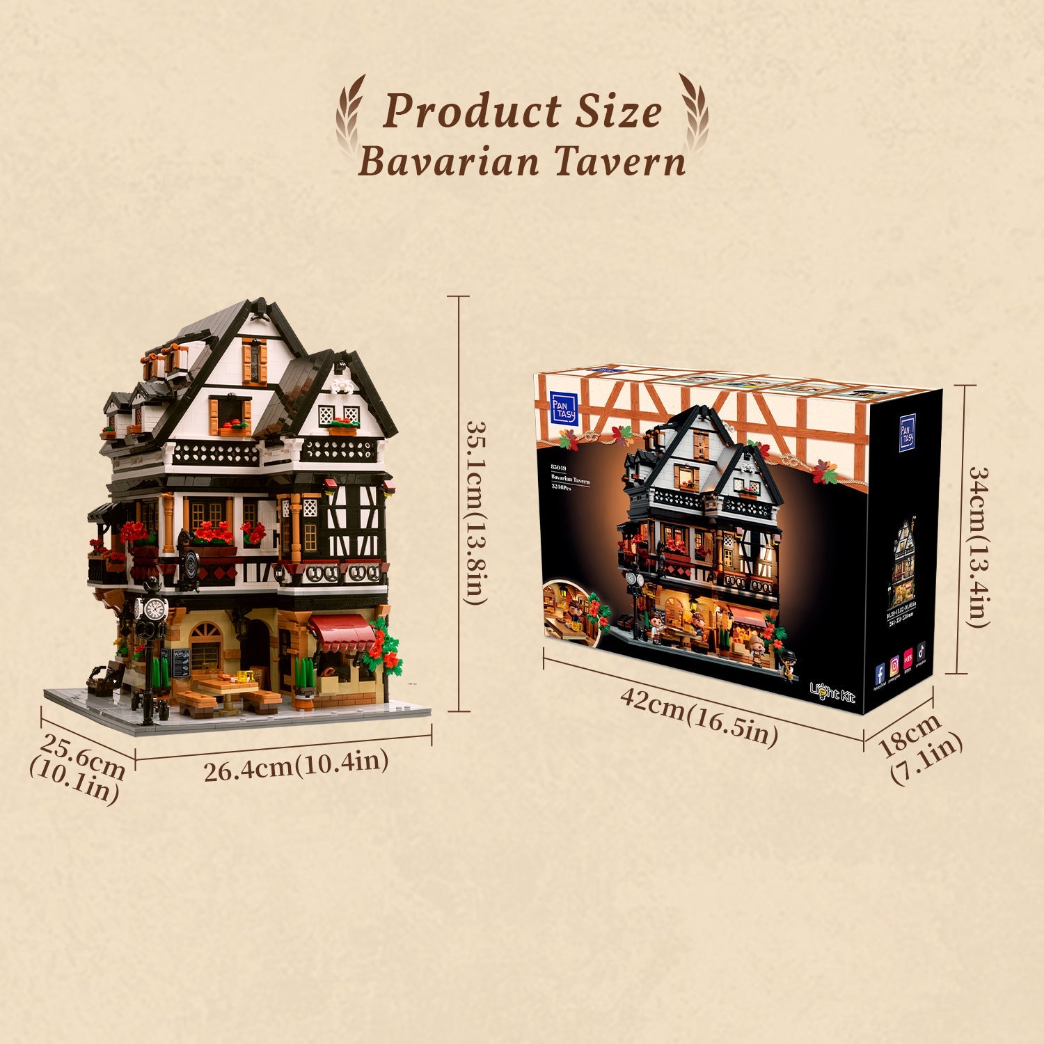 Bavarian Tavern Building Bricks