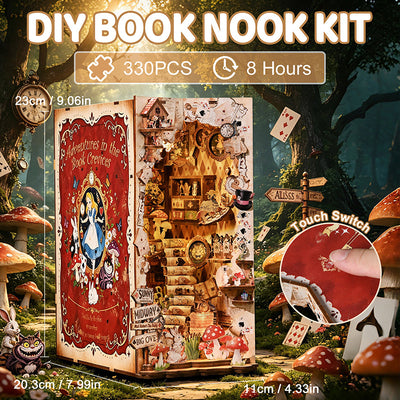 Adventures In the Book Crevices DIY Book Nook