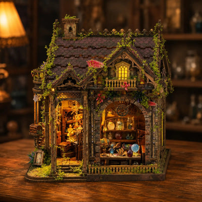 Enchanted Crystal Shop DIY Miniature House