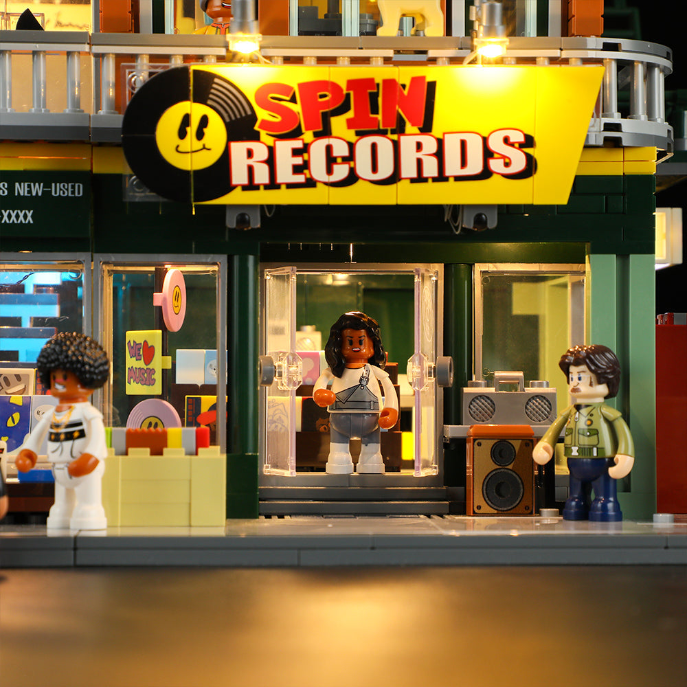 Record Store Building Bricks