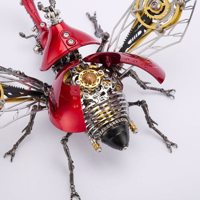 Mechanical Beetle Steampunk DIY Metal Insect Model Kit