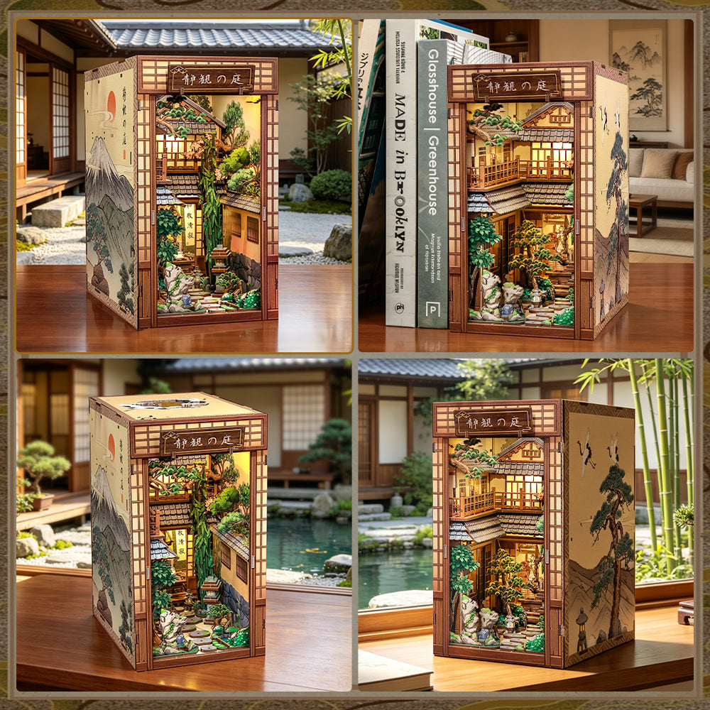 Serene Courtyard DIY Book Nook