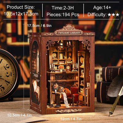 Twilight Library DIY Book Nook