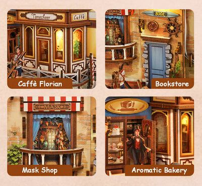 Venetian Dreams DIY Book Nook