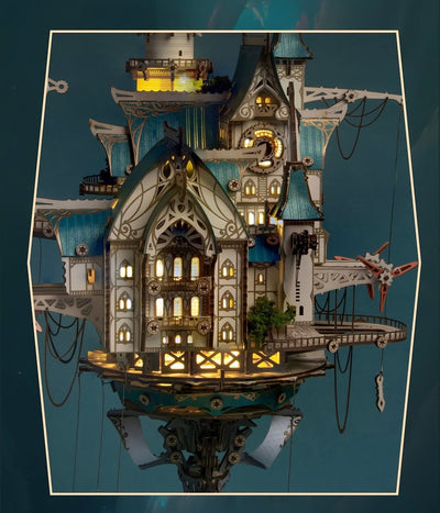 Fantasy Steam Castle 3D Wooden Puzzle