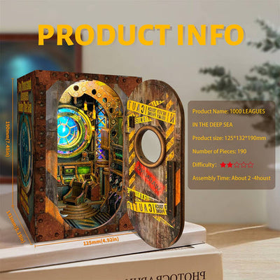 Abondoned Submarine DIY Book Nook