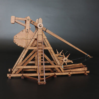 European Vintage Chariot 3d Wooden Puzzle