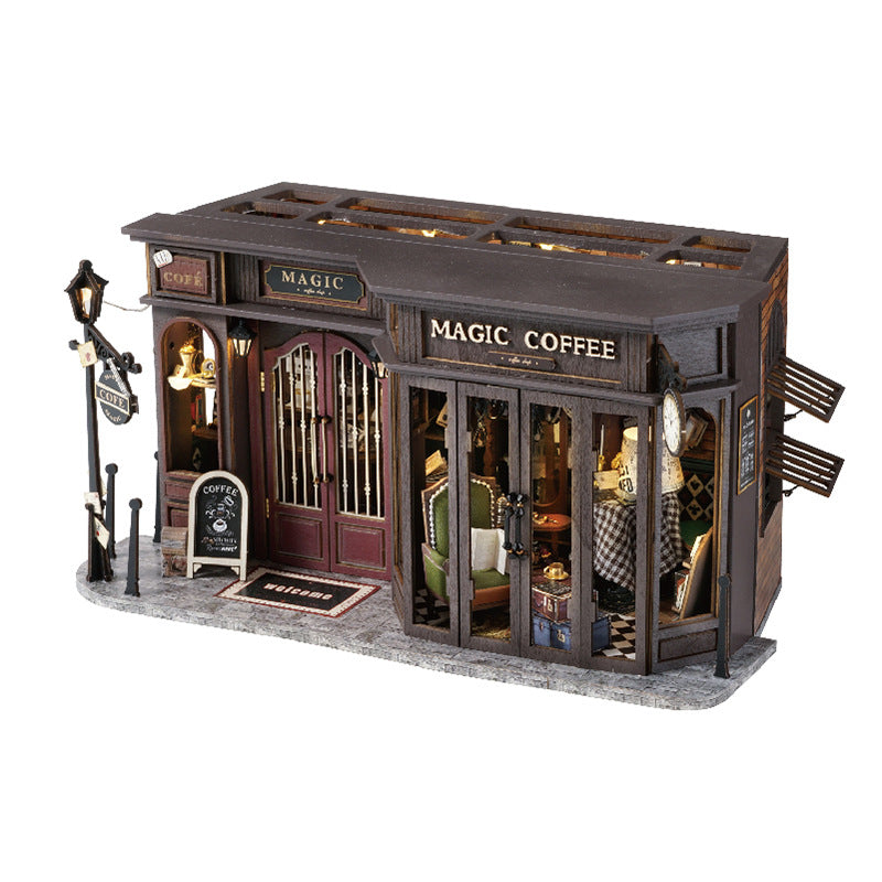 Magic Coffee Shop 3D Wooden Puzzle