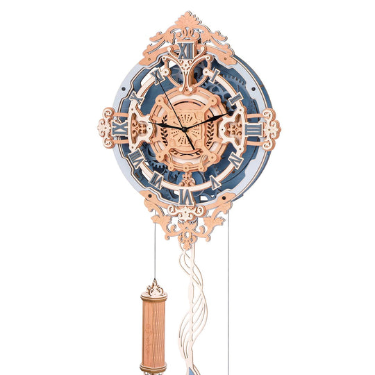 Romantic Note Wall Clock 3D Wooden Puzzle