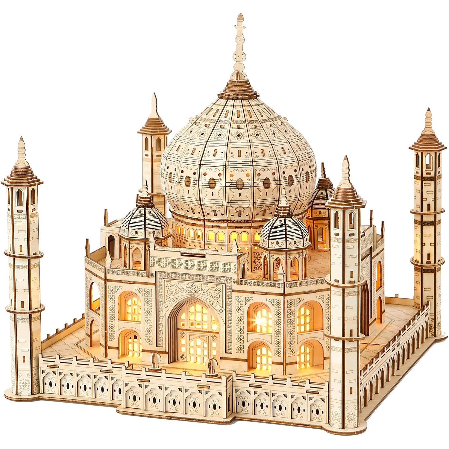 オブジェ Taj Mahal Castle 3D Wooden Puzzle – surplusfun
