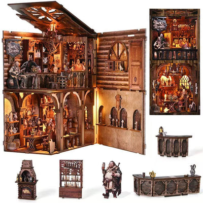 Ancient Bar DIY Book Nook