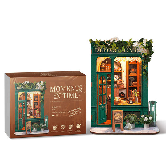 Moments In Time DIY Wooden Book Nook