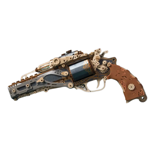 Revolver 3D Wooden Puzzle Kits