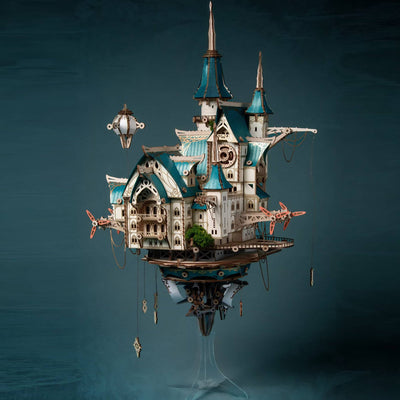 Fantasy Steam Castle 3D Wooden Puzzle
