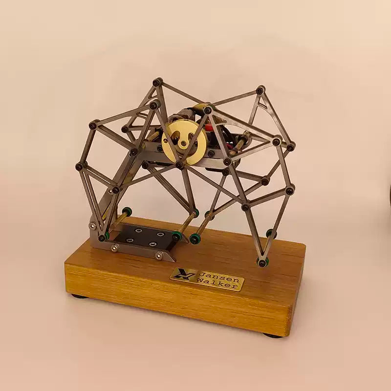 Quadrupedal Walking 3D Metal Machine Model