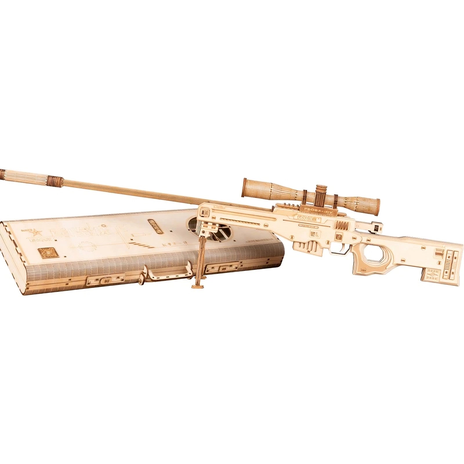 AWM Sniper Rifle 3D Wooden Puzzle – surplusfun