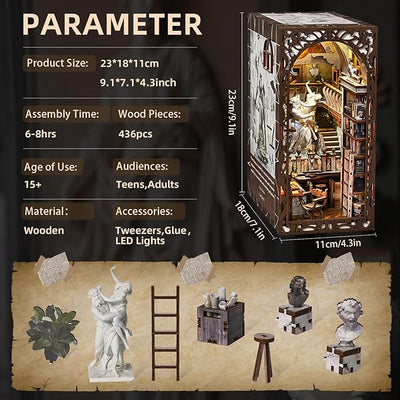 Bernini's Workshop DIY Book Nook