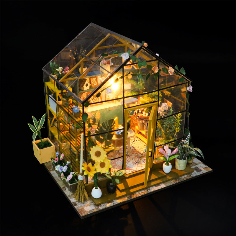 Sunshine Flower House DIY Miniature House