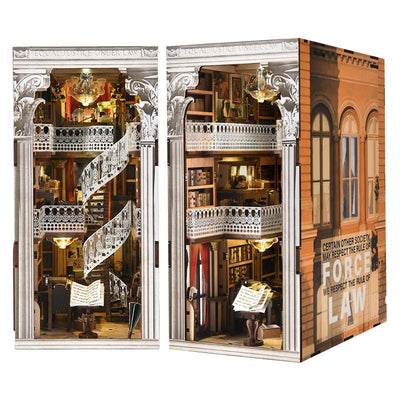 Law Library DIY Book Nook Kit