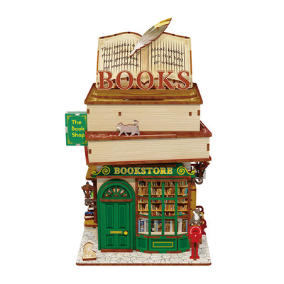 Time Bookstore 3D Wooden Puzzle