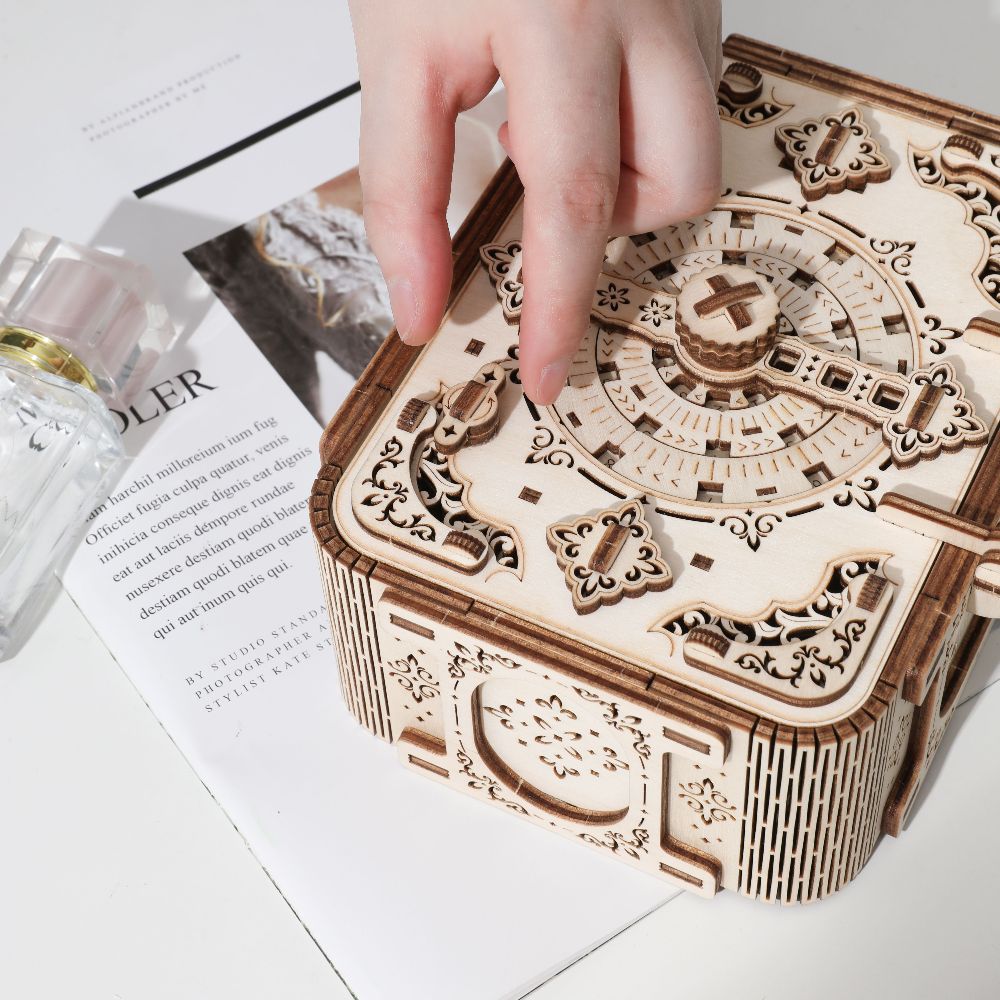 Music Treasure Box 3D Wooden Puzzle